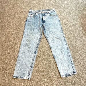 Men's Arizona Jean Company Acid Wash Jeans - 34 X 30 - Vintage